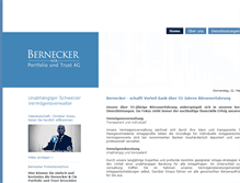 Tablet Screenshot of bernecker-ptag.ch
